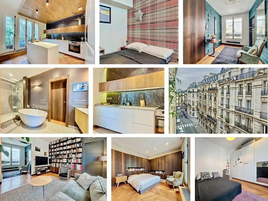 Apartment Anvers Paris